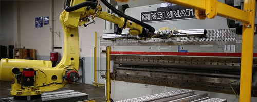 manufacturing automation - press tending robots